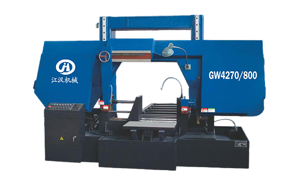 铅山GW4270/800双柱龙门卧式带锯床